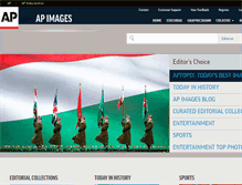 Tablet Screenshot of apimages.com